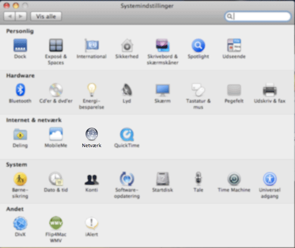 opsætning indstillinger konfiguration vpn apple mac os x openvpn